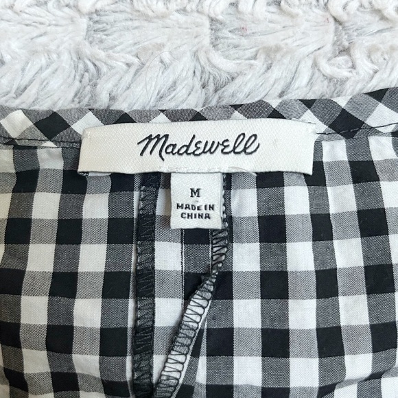 Madewell Gingham blouse - Picture 4 of 4